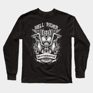 Hell Rider Brotherhood Long Sleeve T-Shirt